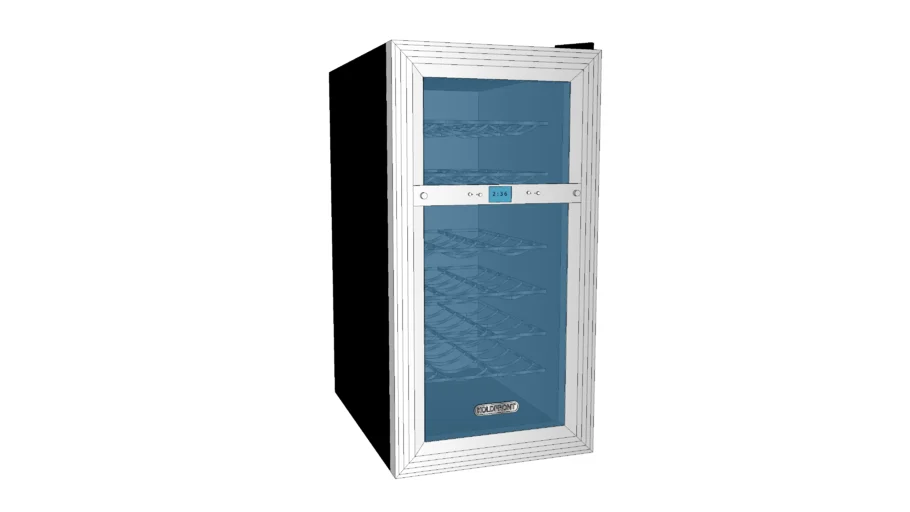 Koldfront 18 Bottle Dual Zone Thermoelectric Wine Cooler