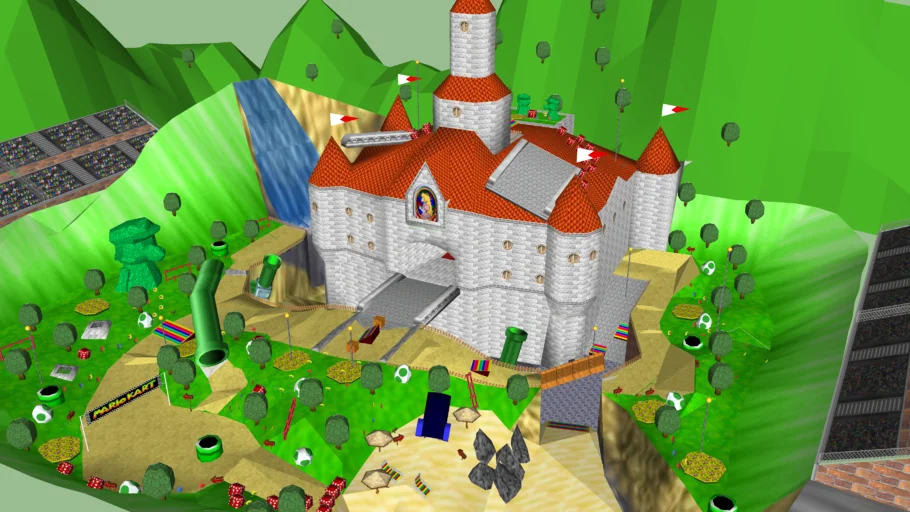 Peach's castle circuit 3