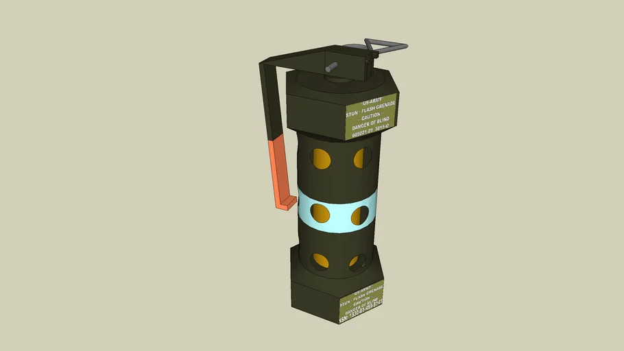 Stun / Flash grenade M84 (updated)