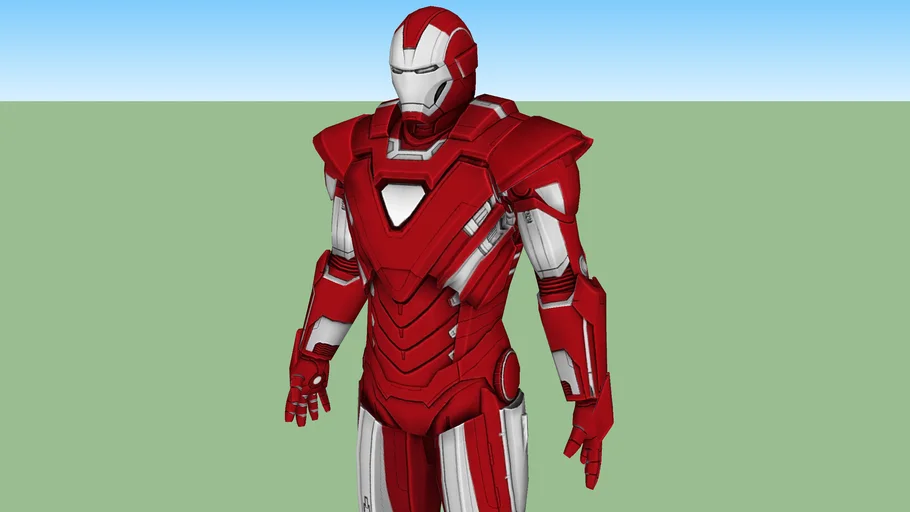 Mark 33 Silver Centurion из игры Iron Man 3