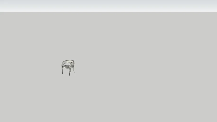 Four Hands Lisette White Dining Chair