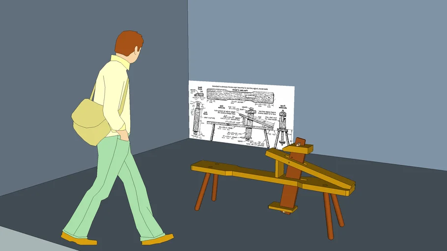 Schnitzbank (shaving horse)