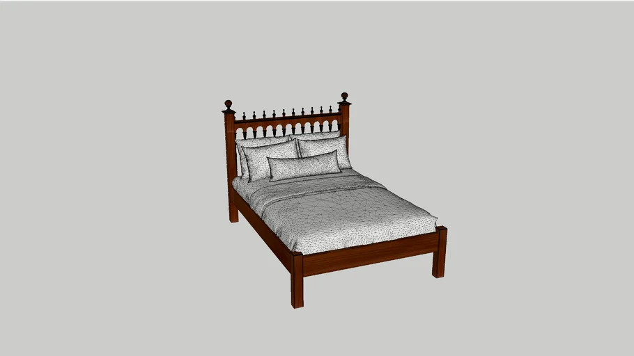 Cama colonial