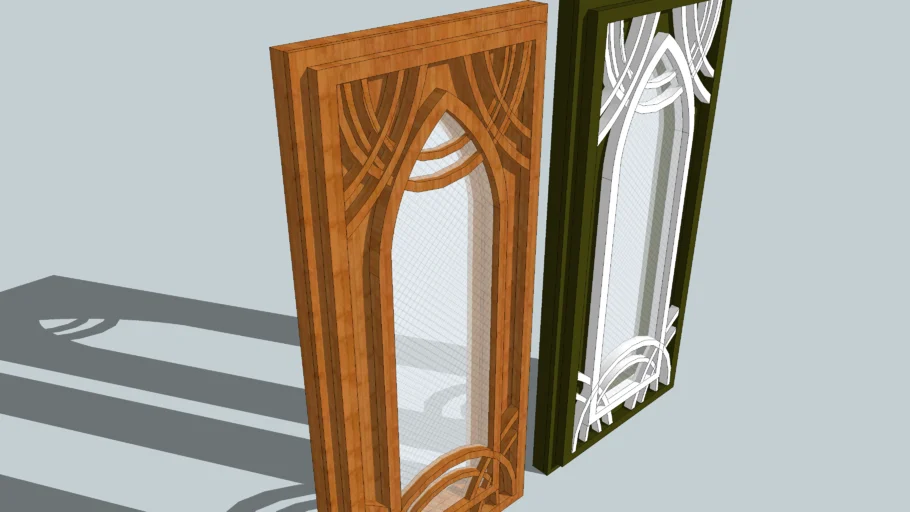wooden windows