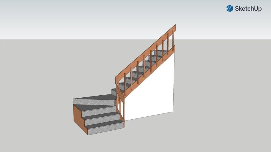 Bottom Turn Staircase