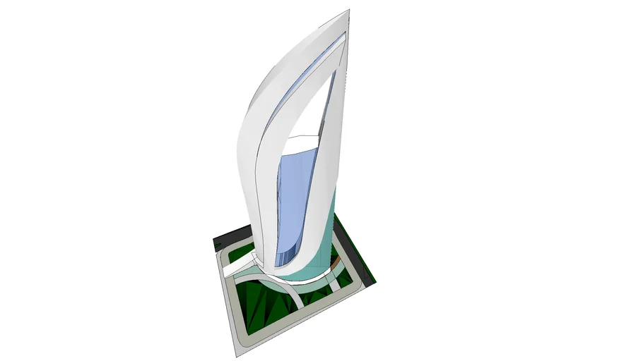 Skyscraper on Mars
