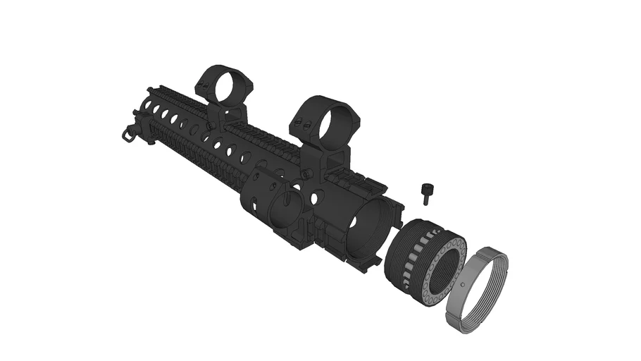 Garde main AR 15