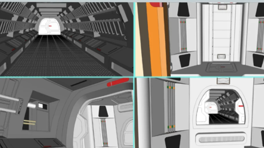 Jefferies tube USS Enterprise D