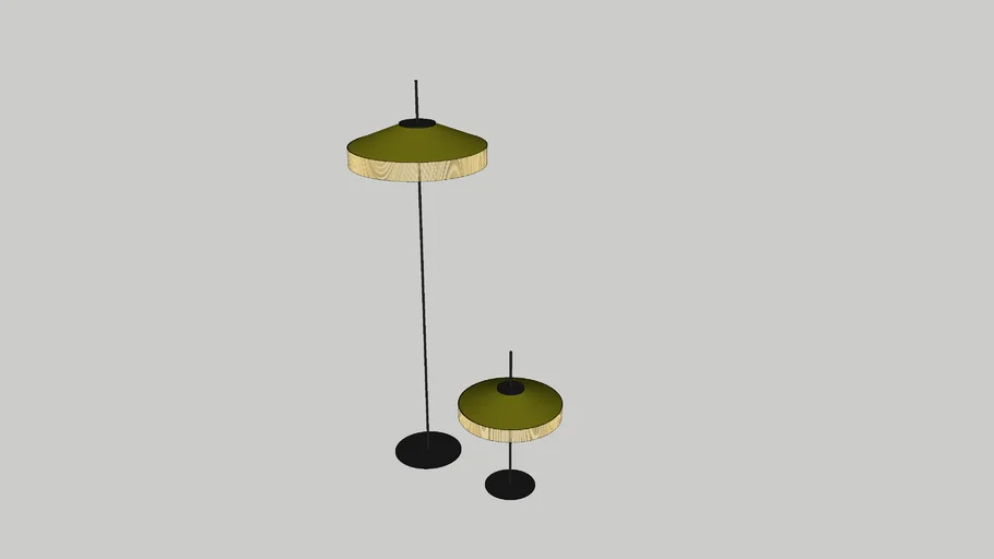 Lampe à poser / Lampadaire "Pendala" - The Masie