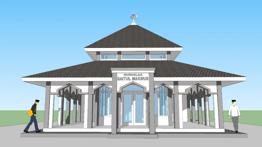 masjid 10m x 10m