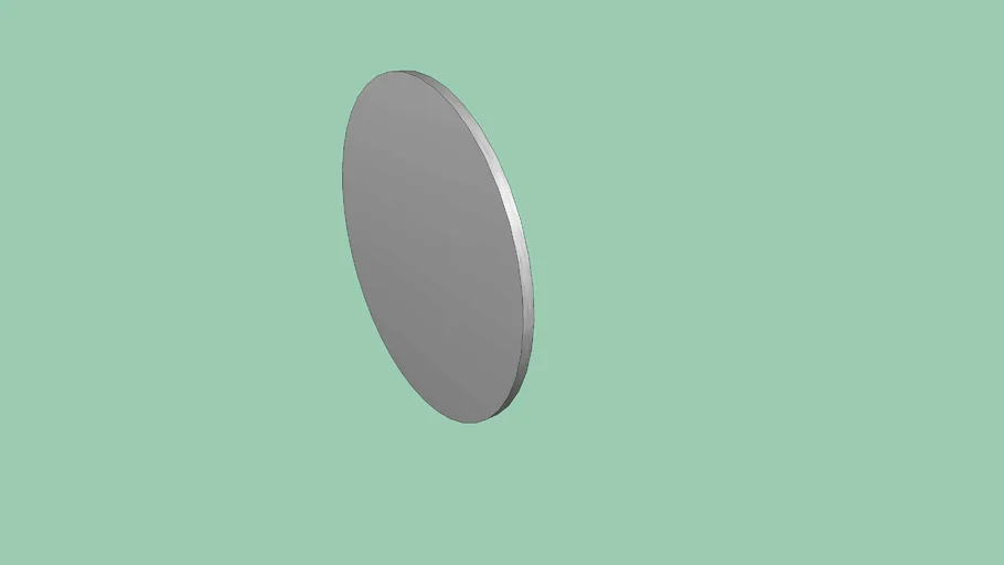 Round Mirror 100m stainless steel with back light