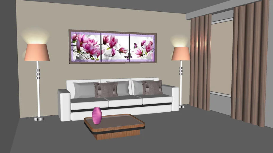 Picture for living room | 3D Warehouse