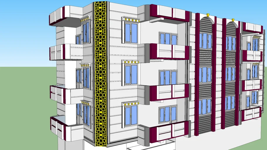 Söveli Bina Modeli 5 | BİR SÖVE | ucdodev.com