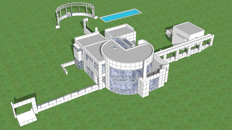 Casa Grotta por Richard Meier