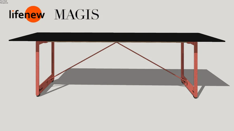 Magis Brut 260x85 桌子