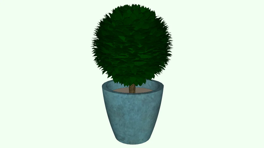 VASO REDONDO COM BUCHINHO