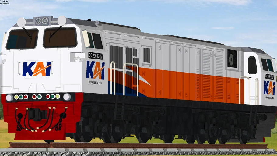 Lokomotif CC 206 (GE CM20EMP)