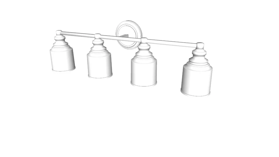 4-light vanity light fixture