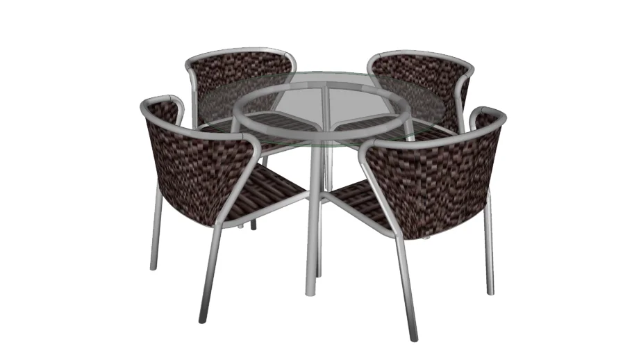 Mesa externa 4 lugares