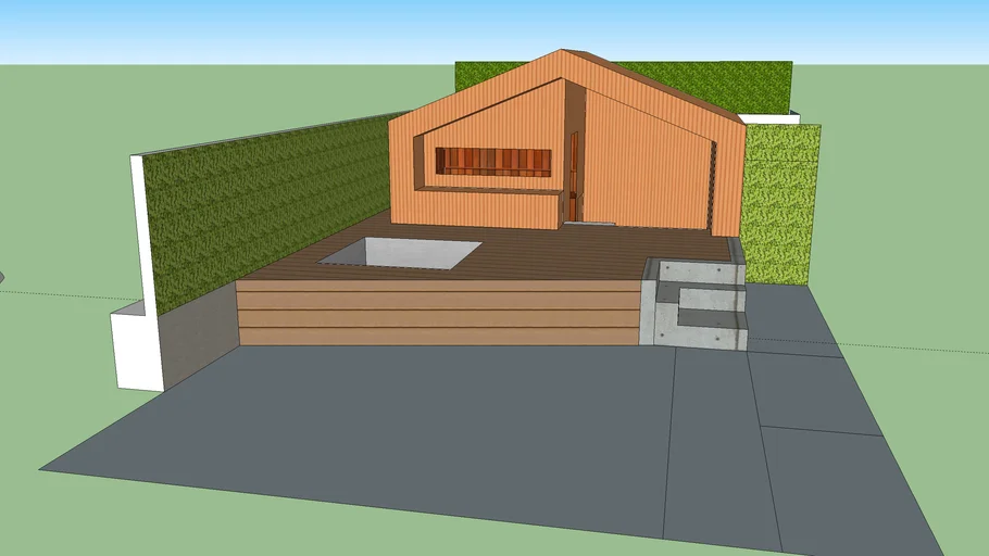 outdoor sauna