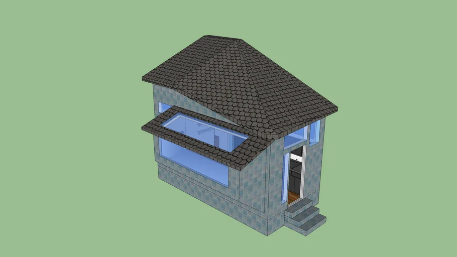 Unique Tiny House | 3D Warehouse