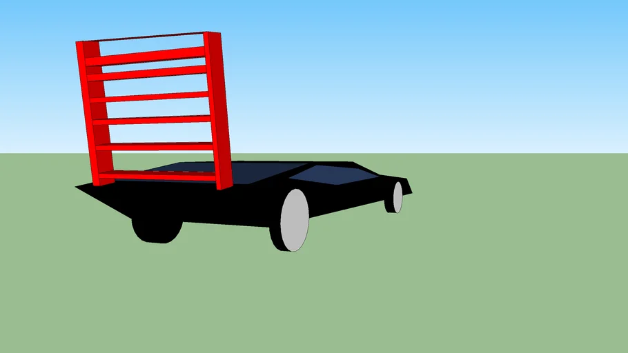 souped up car