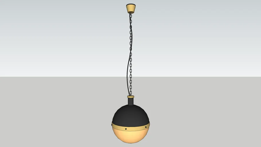 PENDANT LAMP SPHERE LAMP INDUSTRIALIST PENDANT