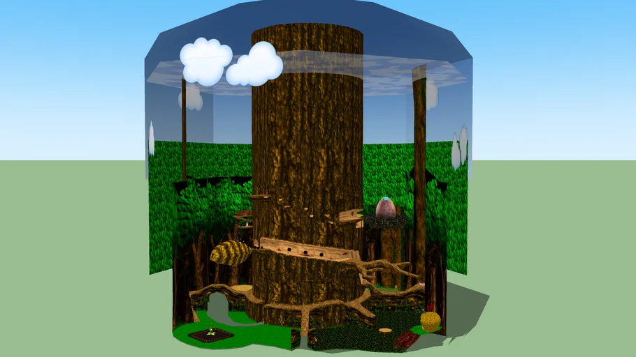Banjo-Kazooie - Click Clock Wood - spring.