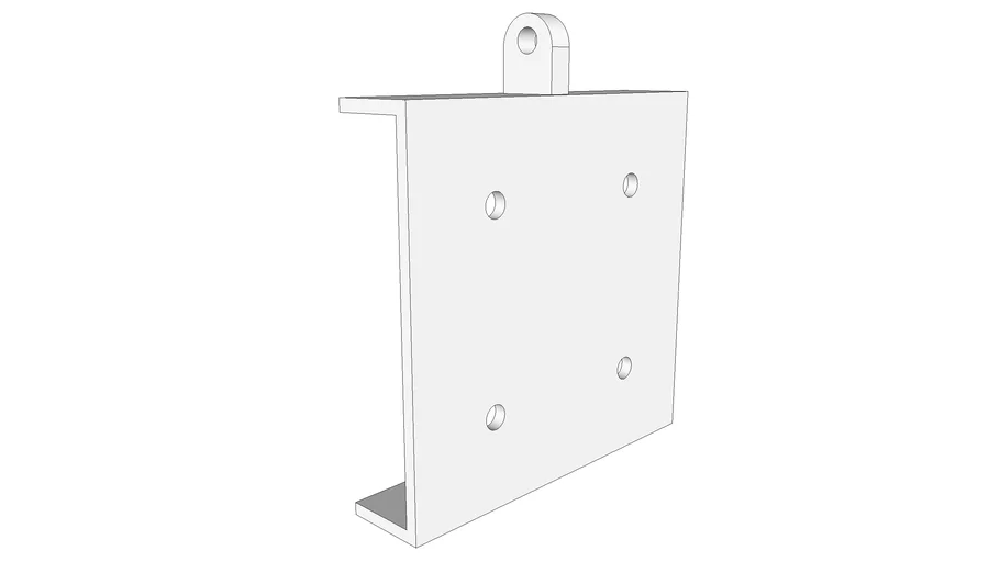 Steel C-Plate for Hanging Rod System