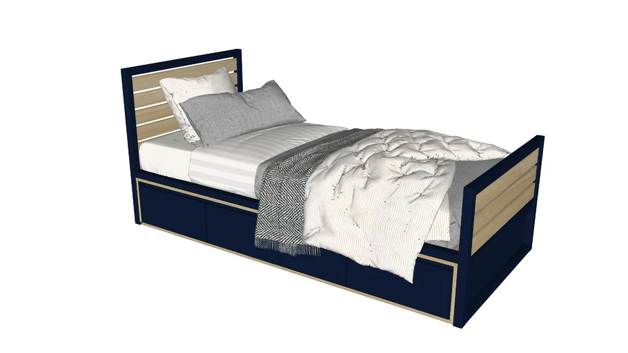 Cama menino - Solteiro