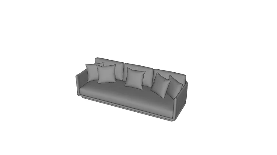 Kettal Giro 3 seater sofa