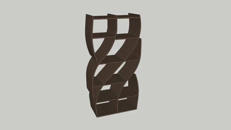 Rak Buku S model