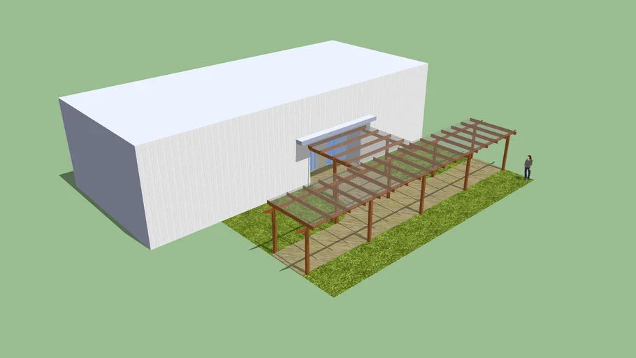 Perloga Madeira Policarbonato