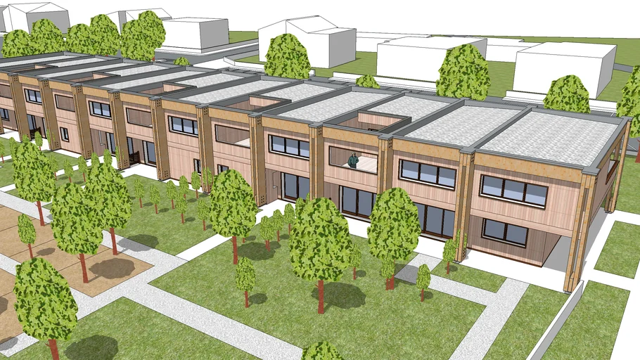 Studio per Residenziale in Via Gemona, Udine, Social Housing