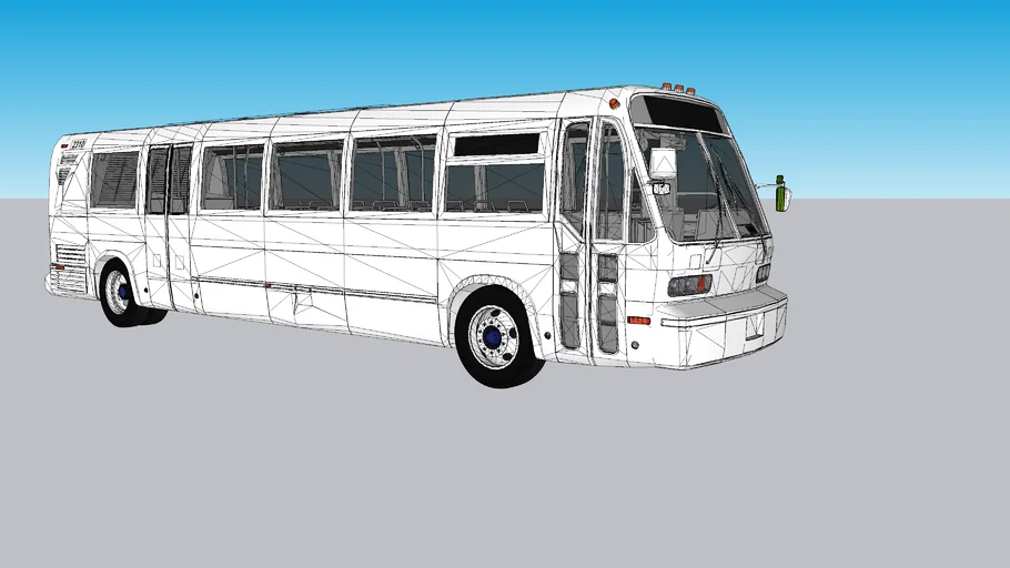 1985 GMC RTS (city/transit bus)