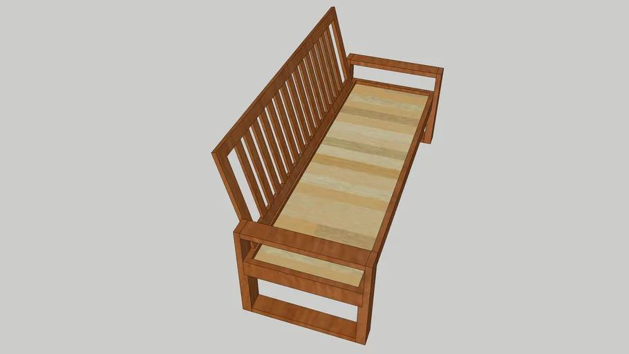 Wooden Sofa