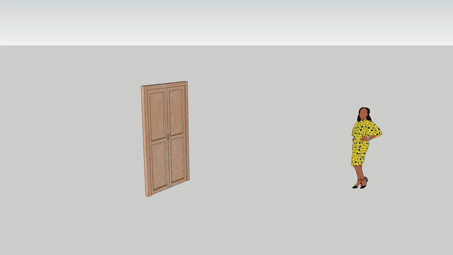 DOUBLE SHUTTER DOOR