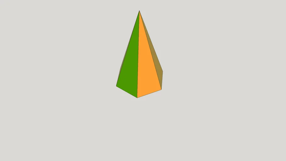 piramide a base esagonale