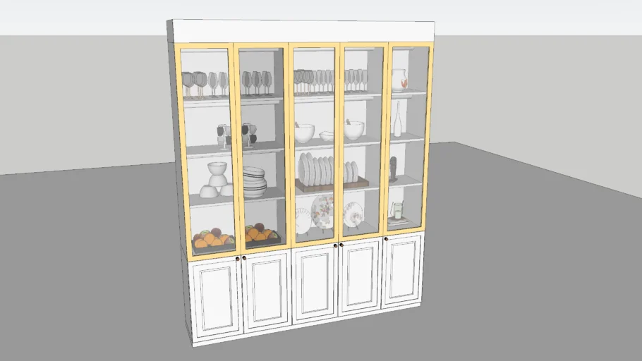 Crockery cabinet