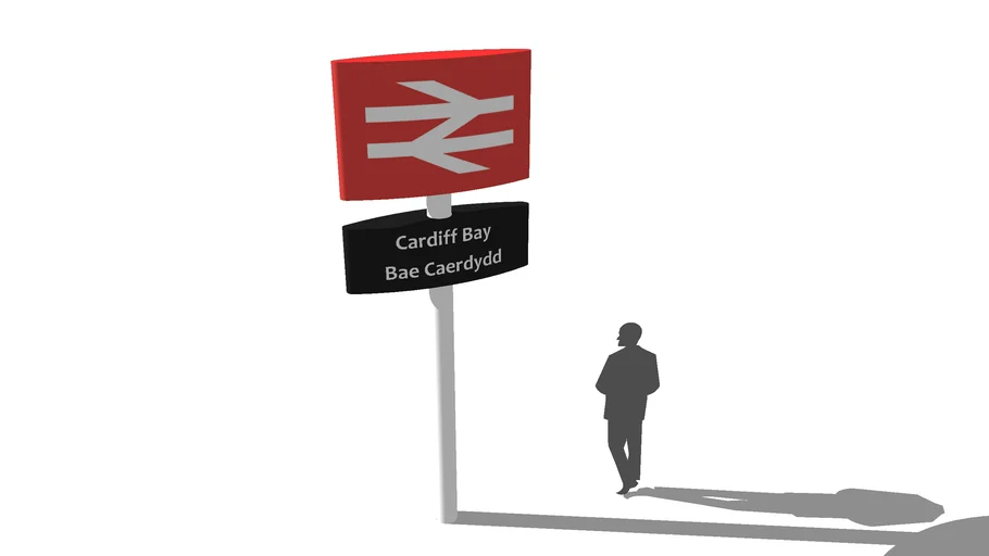 Station Location Sign