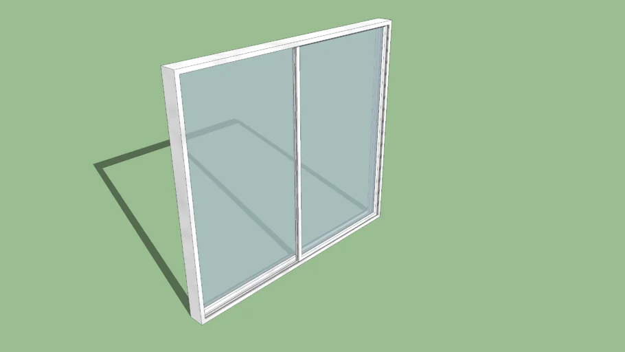 Ventana corrediza aluminio