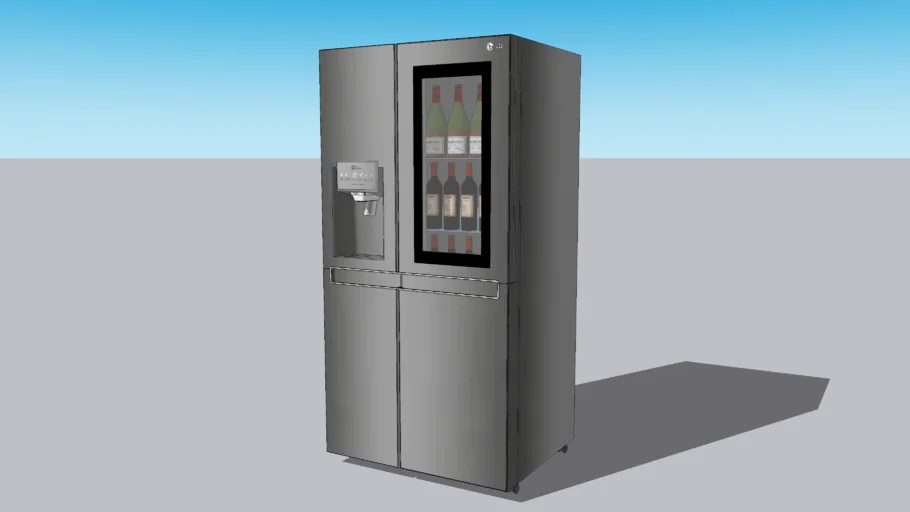 LG 668L InstaView™ Door-in-Door® Refrigerator with Inverter Linear Compressor