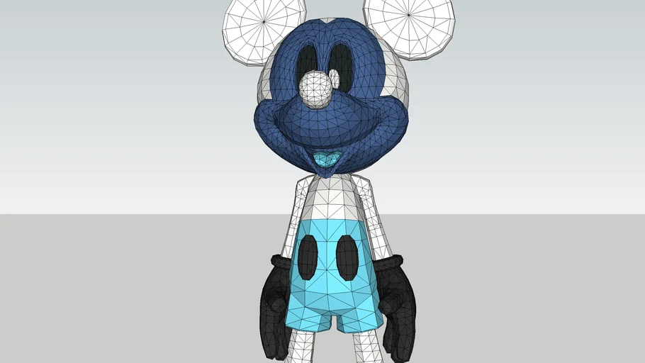 Photo Negative Mickey