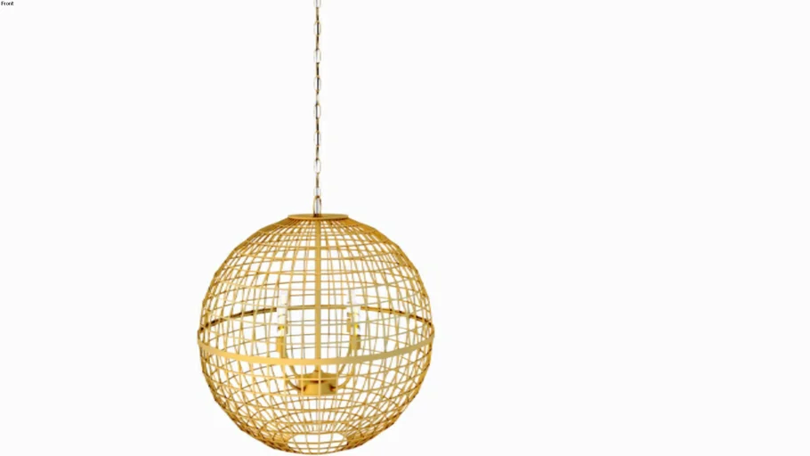 World Market Globe Chandelier