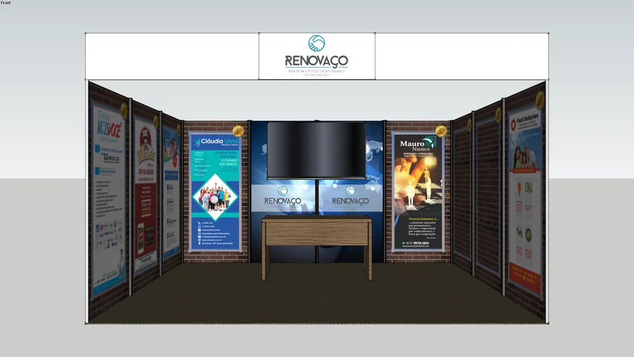 Stand Renovaço na Expo Inox