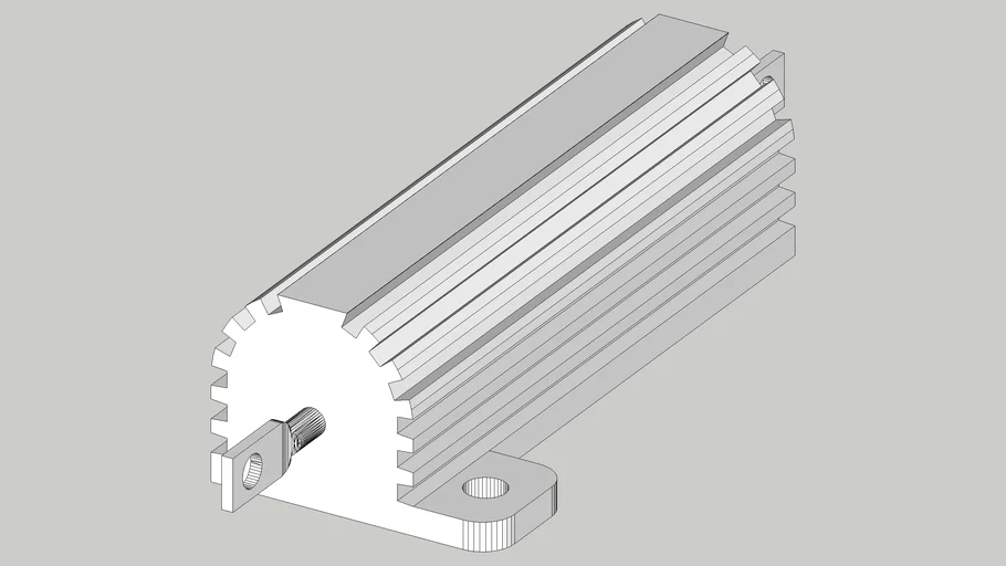Vishay Dale RH-50, Heatsink Encased Wirewound Power Resistor