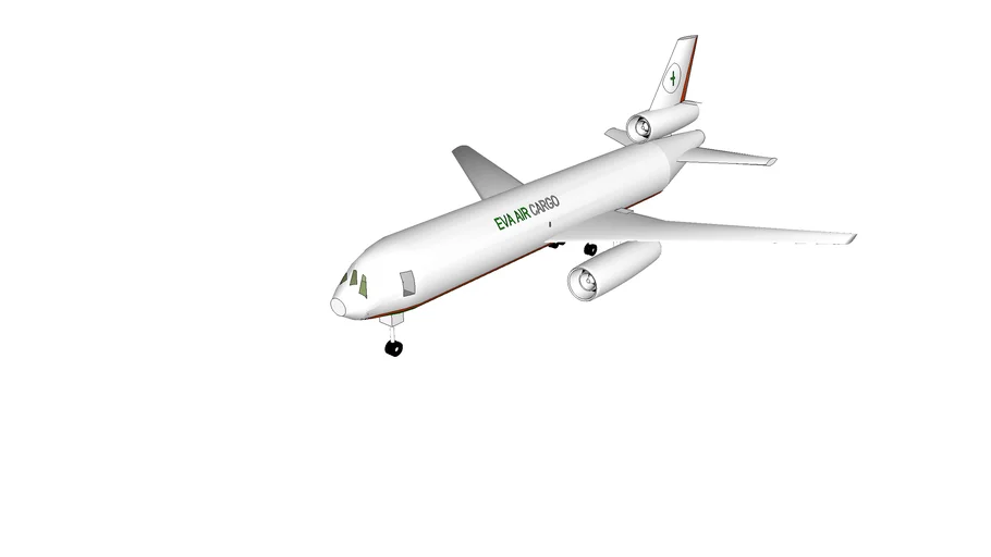 Old EVA Air Cargo MD-11