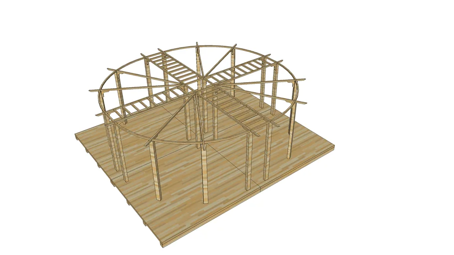 Circular Pergola