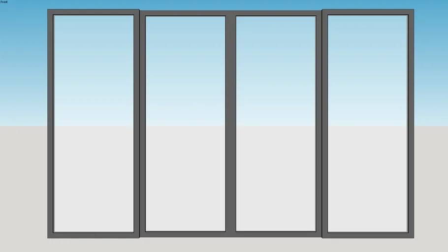 Schuipui aluminium glas 4-15-5