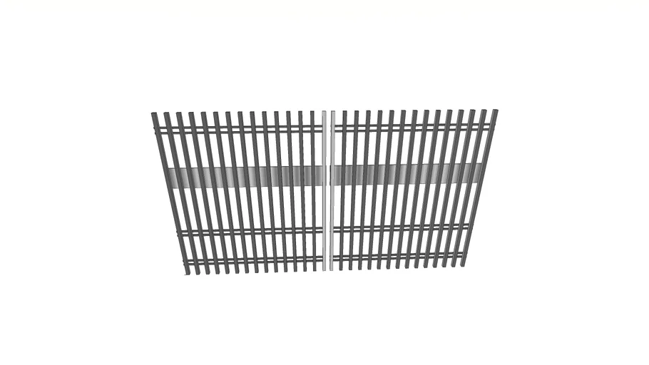 steel gate | 3D Warehouse